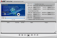 Acala DivX to iPod screenshot